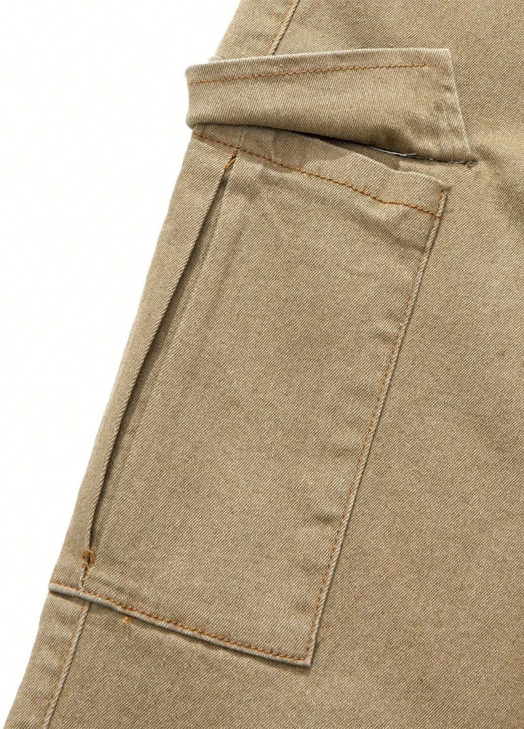 Бежевые демисезонные зауженные джинсы SHEIN