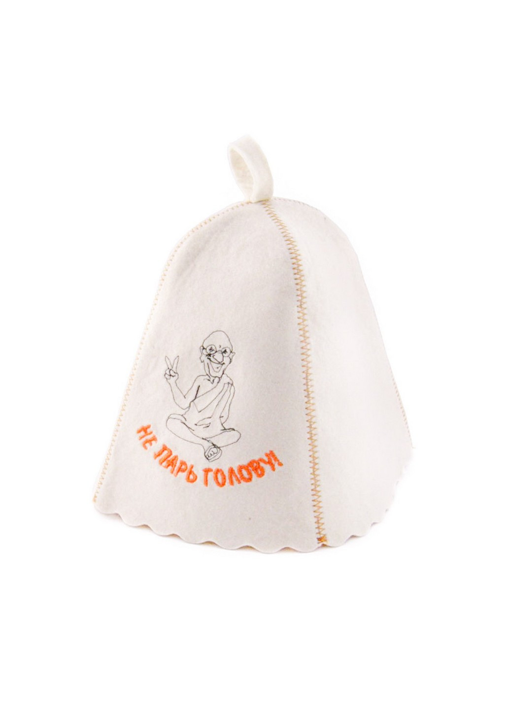 Шапка для лазні "Не парь голову" Luxyart (206831752)