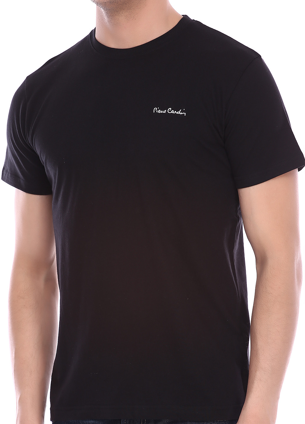 Чорна футболка Pierre Cardin