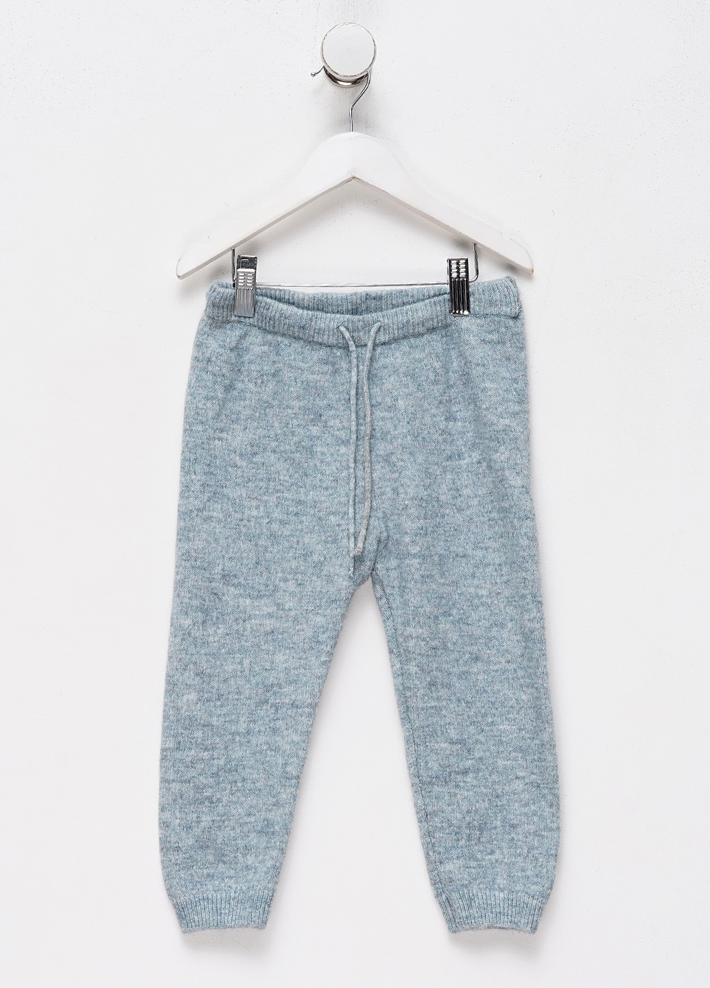 Серо-синие кэжуал демисезонные брюки джоггеры H&M