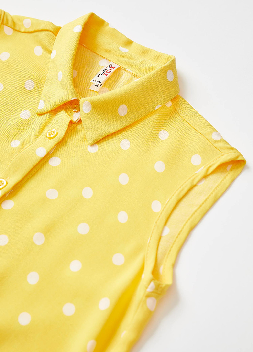Желтая блузка DeFacto летняя