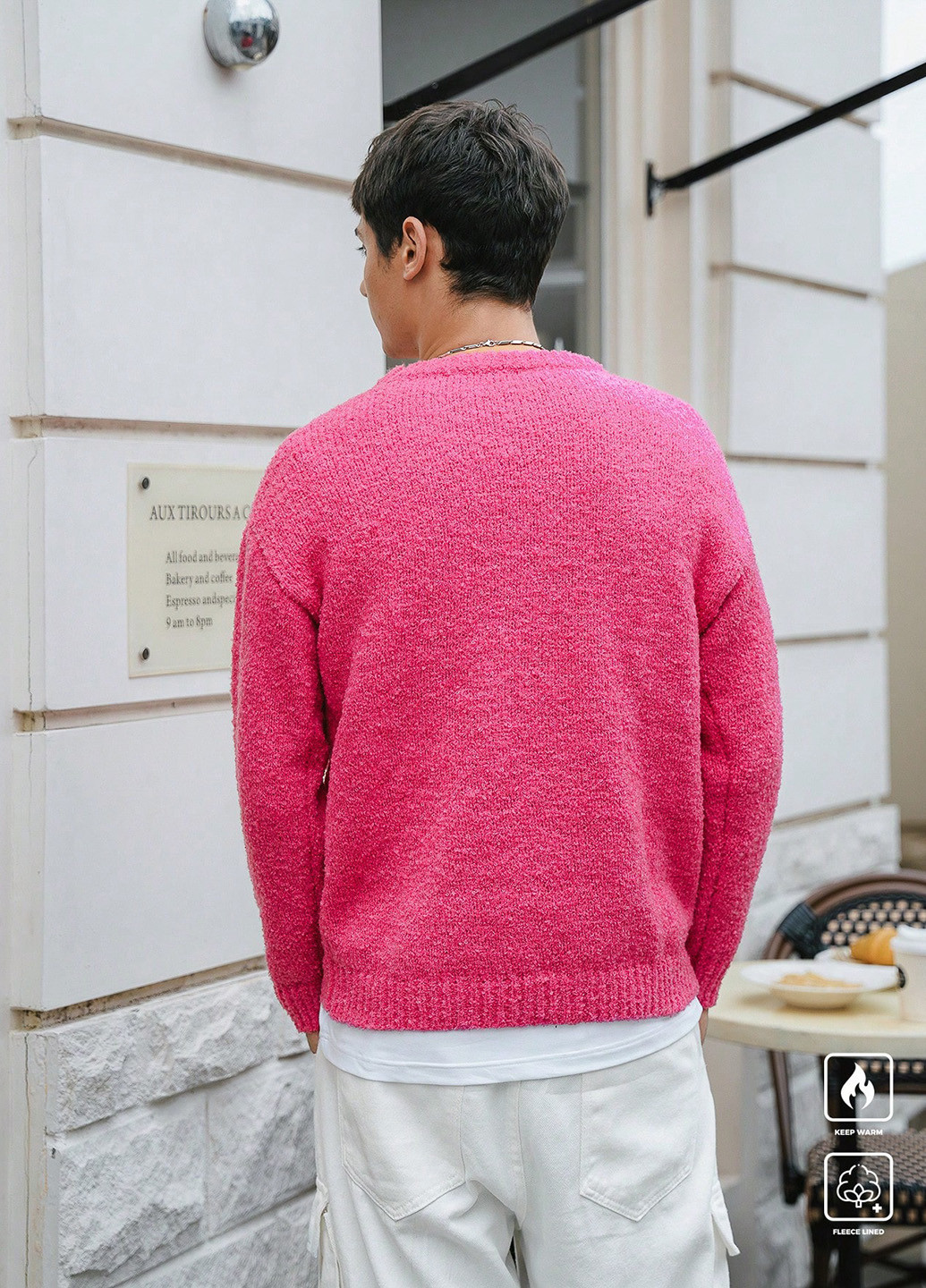 Рожевий демісезонний джемпер джемпер SHEIN