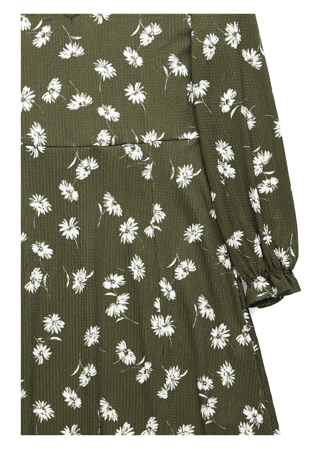 Темно-зелена кежуал сукня PrettyLittleThing з квітковим принтом