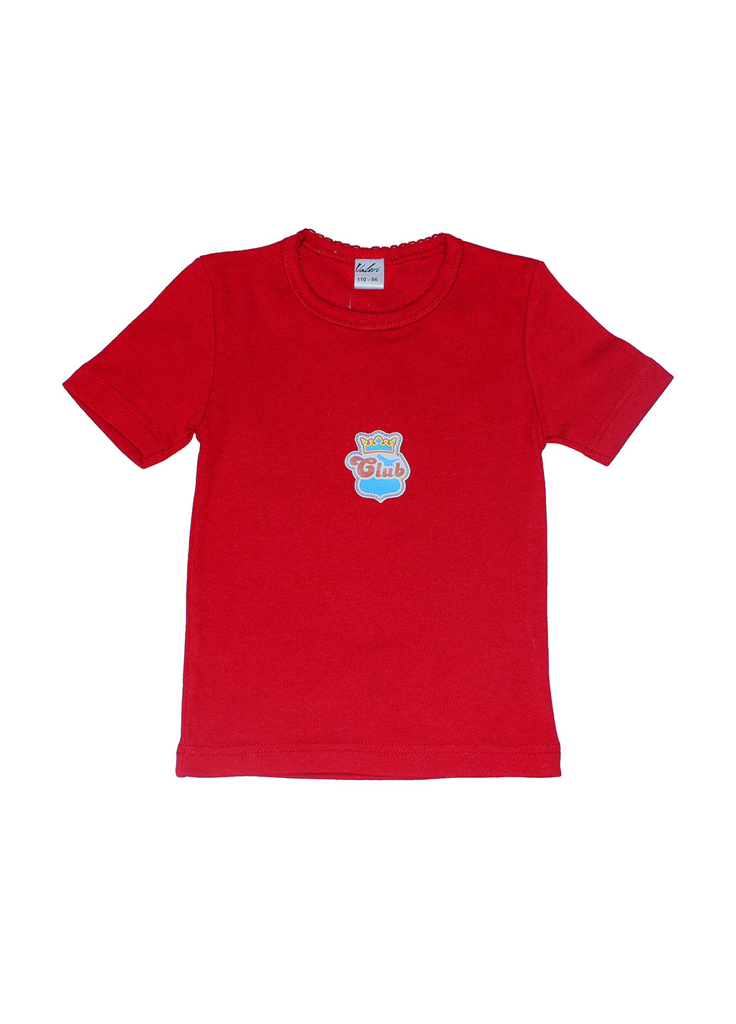 Бордовая летняя футболка Валери-Текс