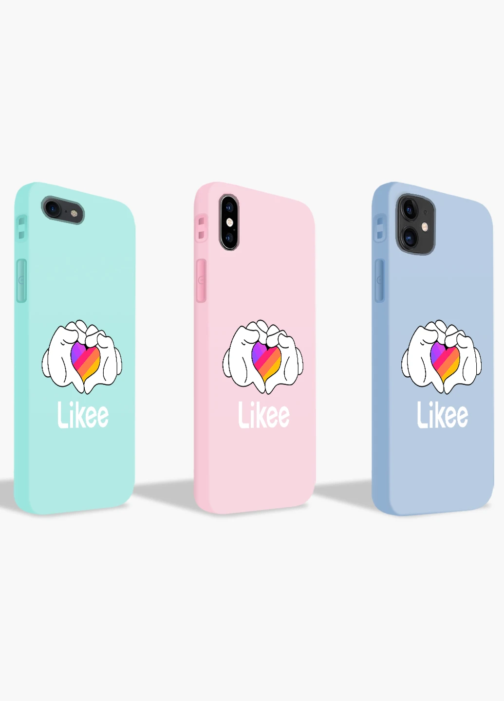 Чохол силіконовий Apple Iphone Xr Лайк (Likee) (8225-1711) MobiPrint (219776267)