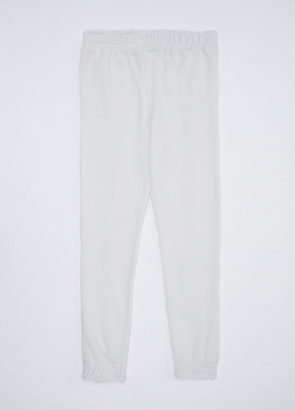 Белые спортивные демисезонные брюки джоггеры DeFacto