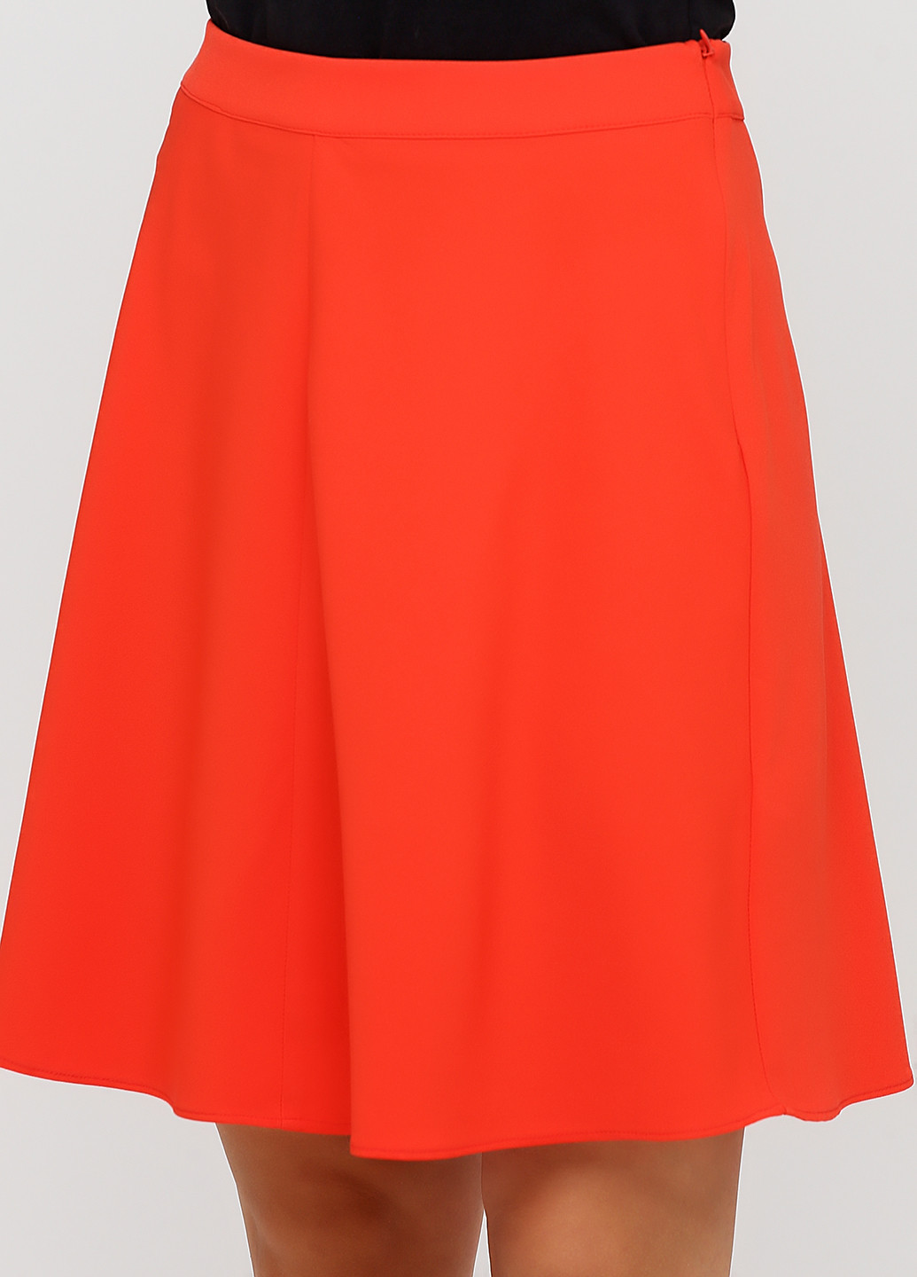 Оранжевая кэжуал юбка Kiomi клешированная