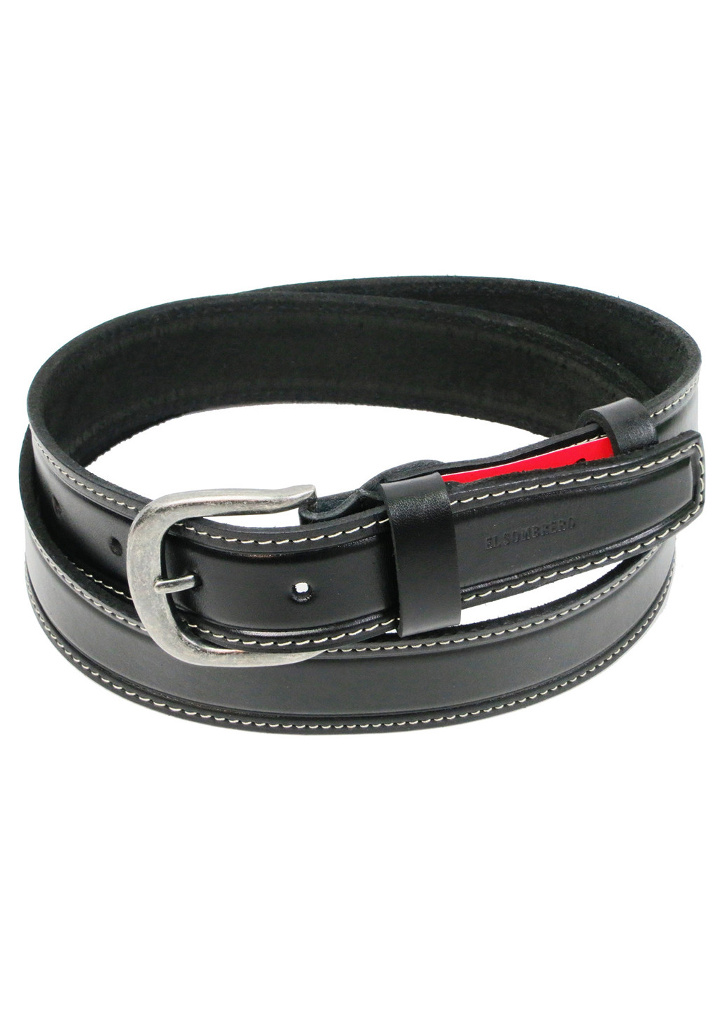 Чоловік шкіряний ремінь 126-146х3,8 см Skipper (233419979)