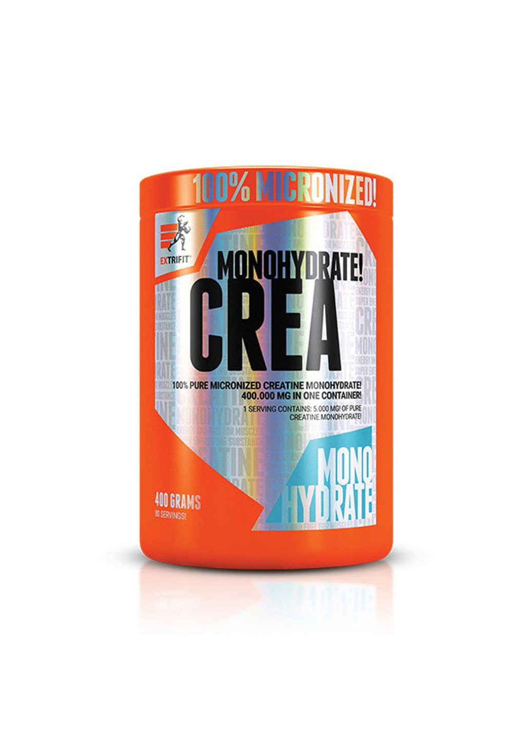 Креатин моногідрат CREA Monohydrate 400 грам Без смаку Extrifit (255279482)