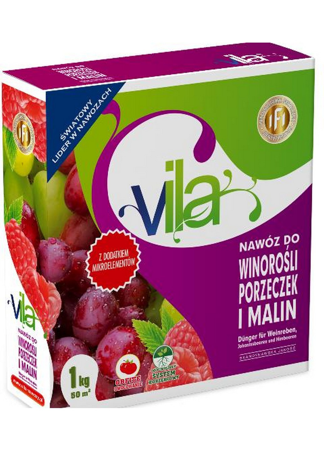 Удобрение Яра Вила ( Vila) для винограда, малины, ежевики, смородины 1 кг Yara (215327197)