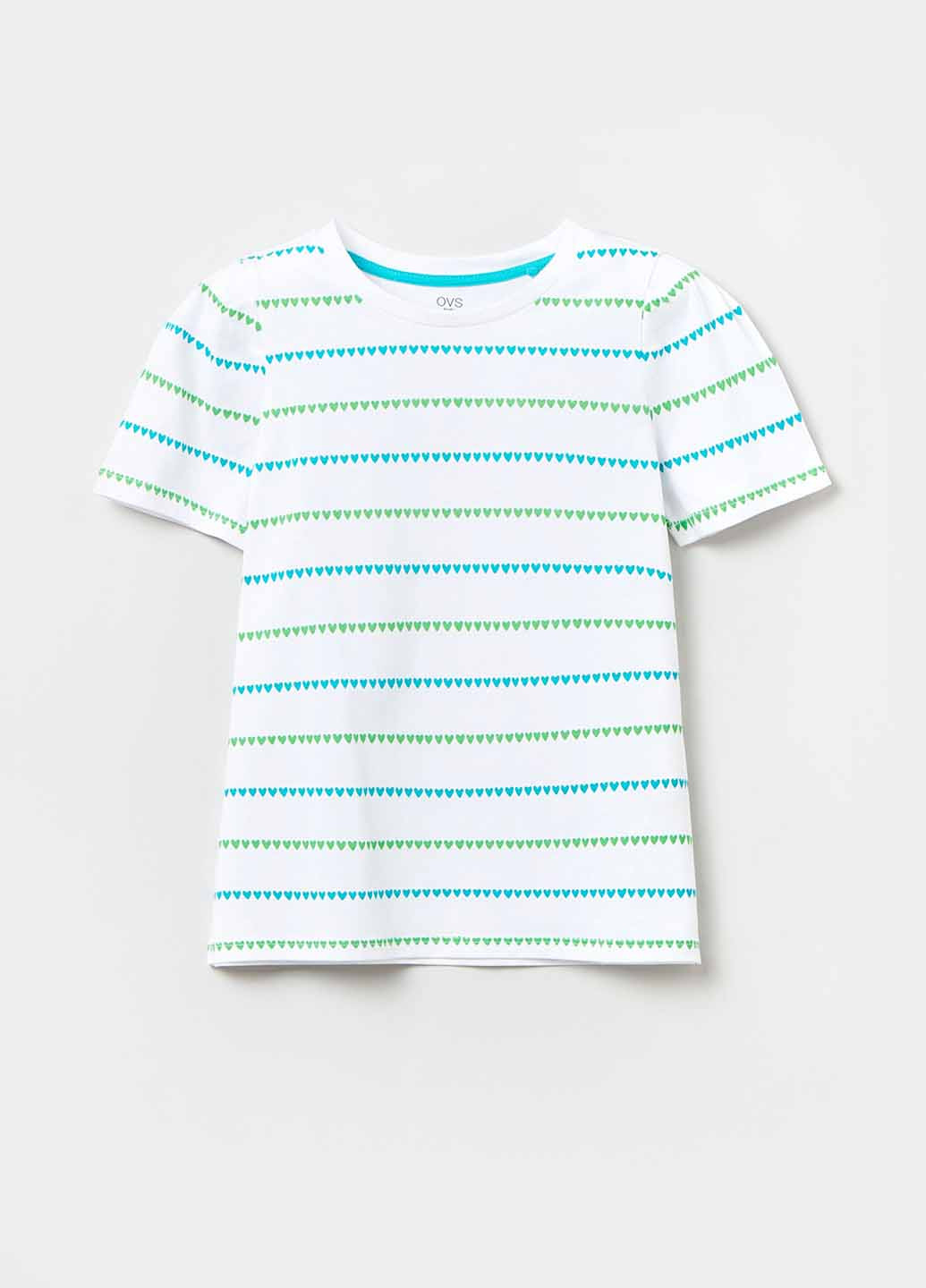 Белая летняя футболка OVS