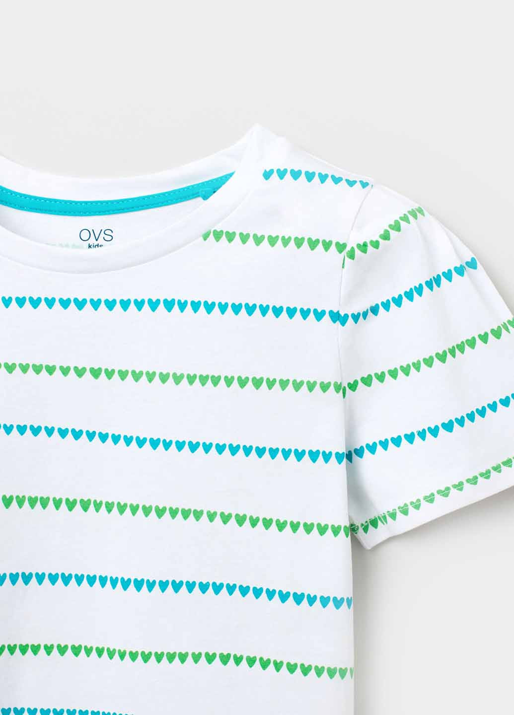 Белая летняя футболка OVS