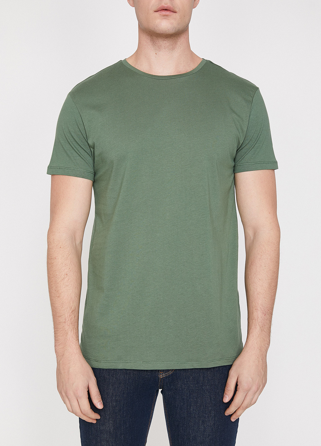 Зеленая футболка KOTON