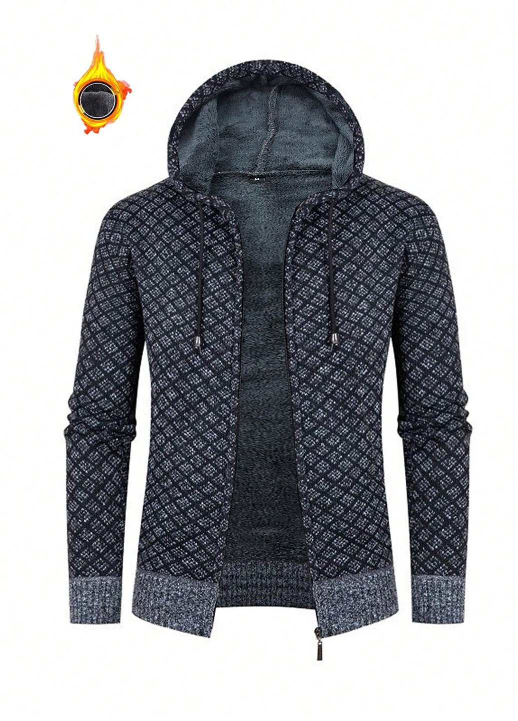 Чорна демісезонна куртка SHEIN