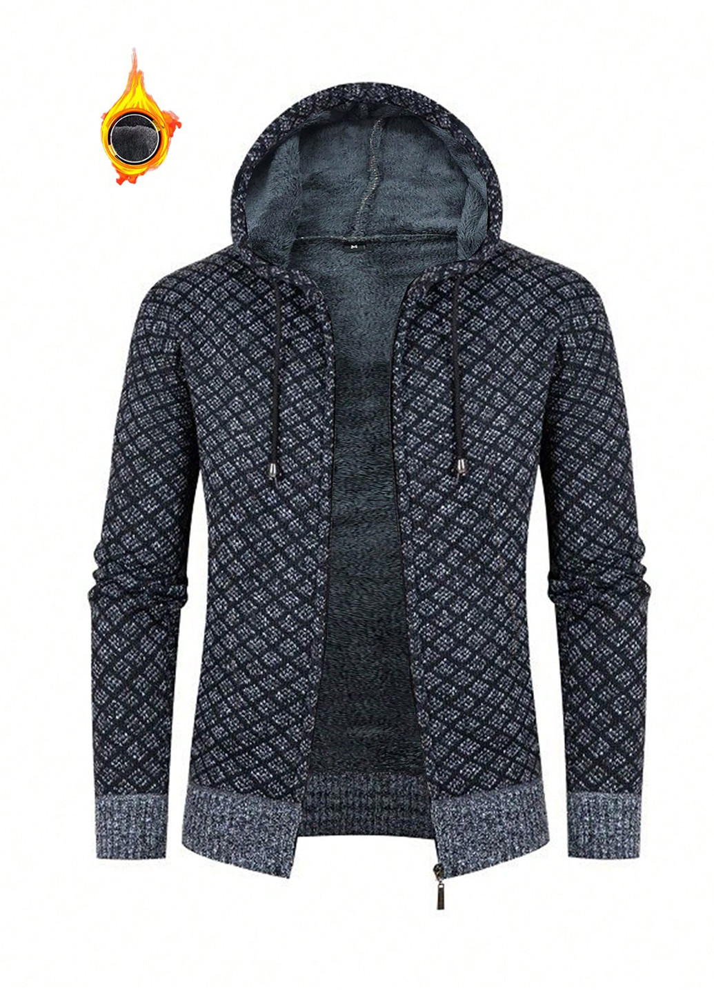 Чорна демісезонна куртка SHEIN