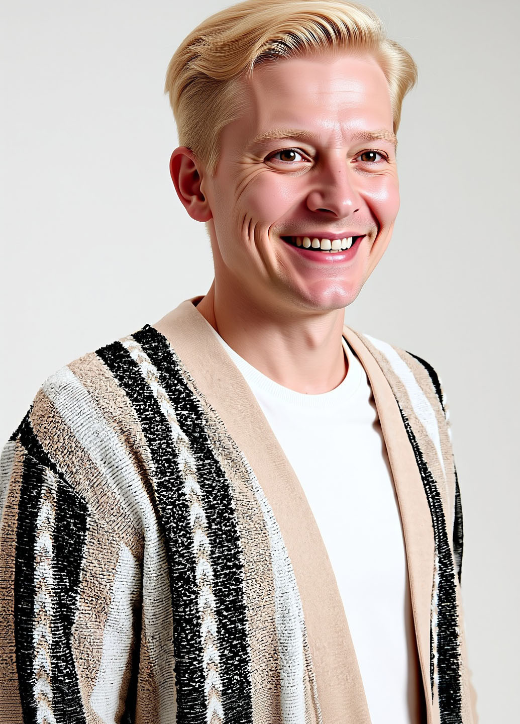 Бежевый демисезонный кардиган Reserved