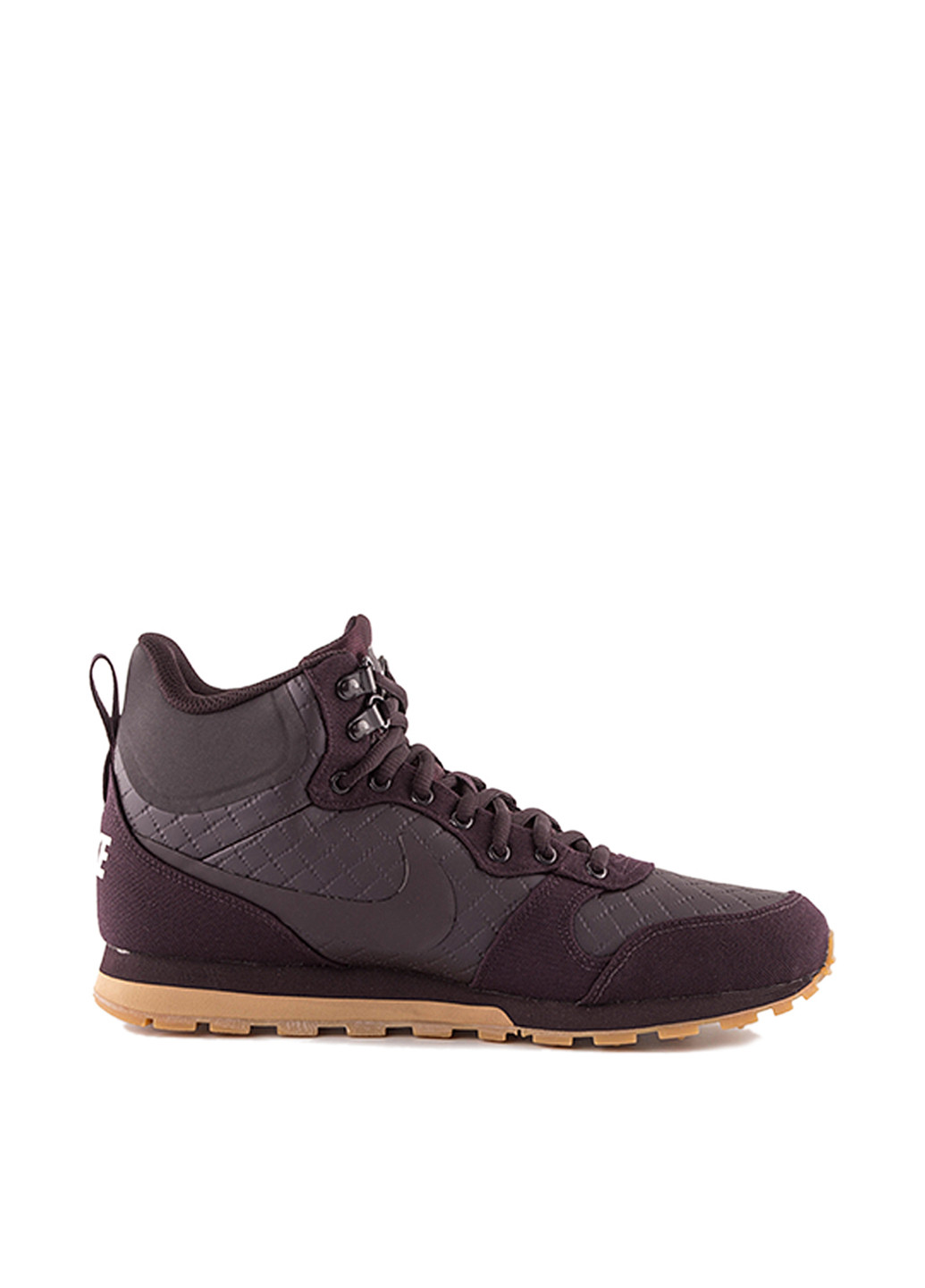 Темно-бордовые всесезонные кроссовки Nike Men'sMD Runner 2 Mid Premium Shoe