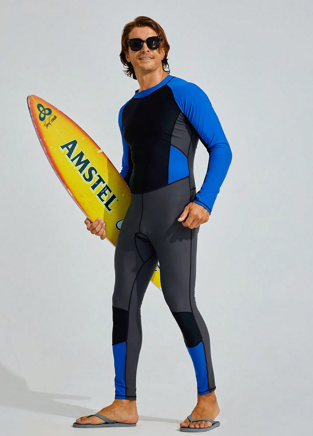 Гідрокостюм SHEIN колор блок комбінований