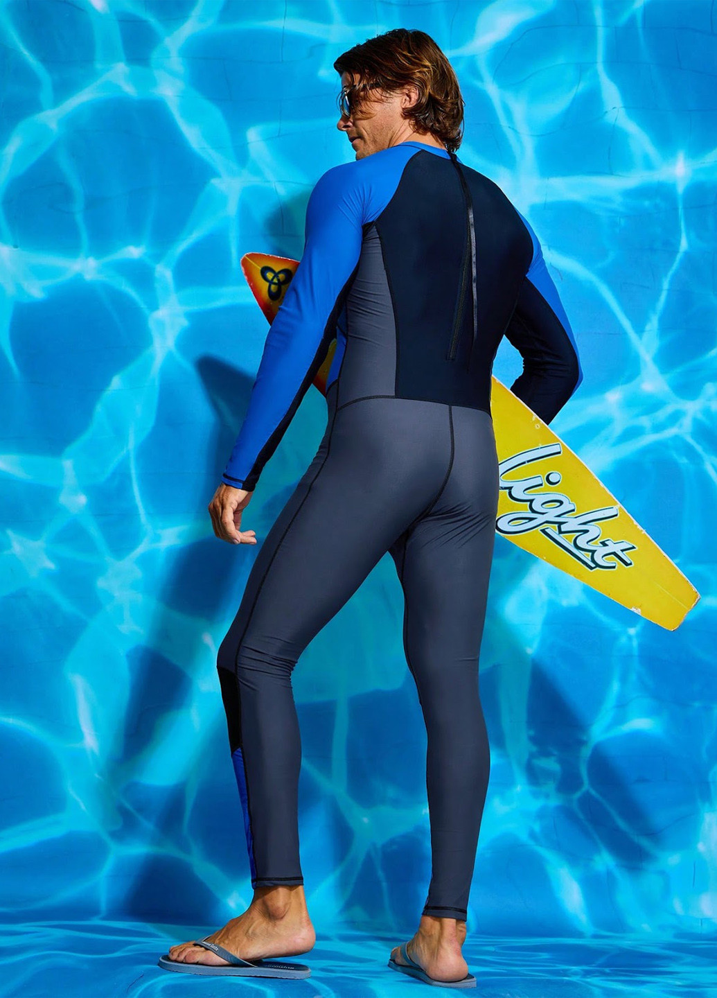 Гідрокостюм SHEIN колор блок комбінований