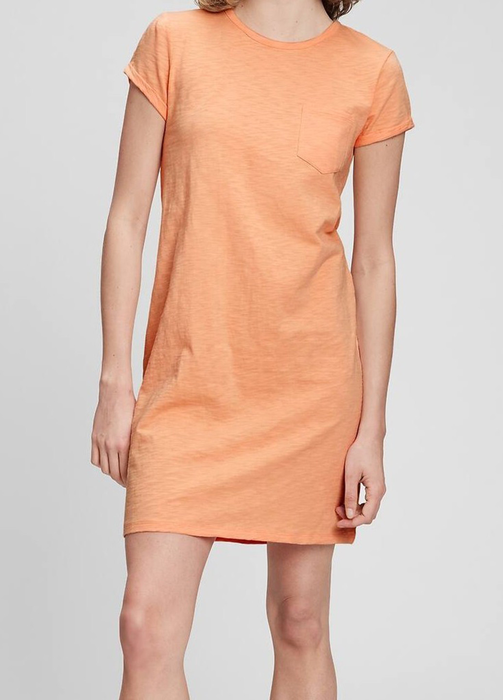 Помаранчева кежуал сукня сукня-футболка Gap однотонна