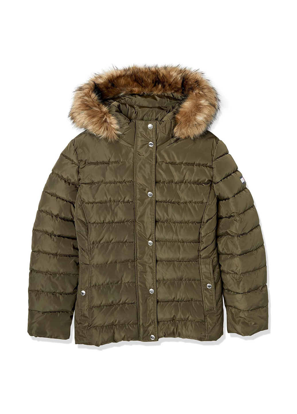 Зеленая демисезонная куртка Tommy Hilfiger