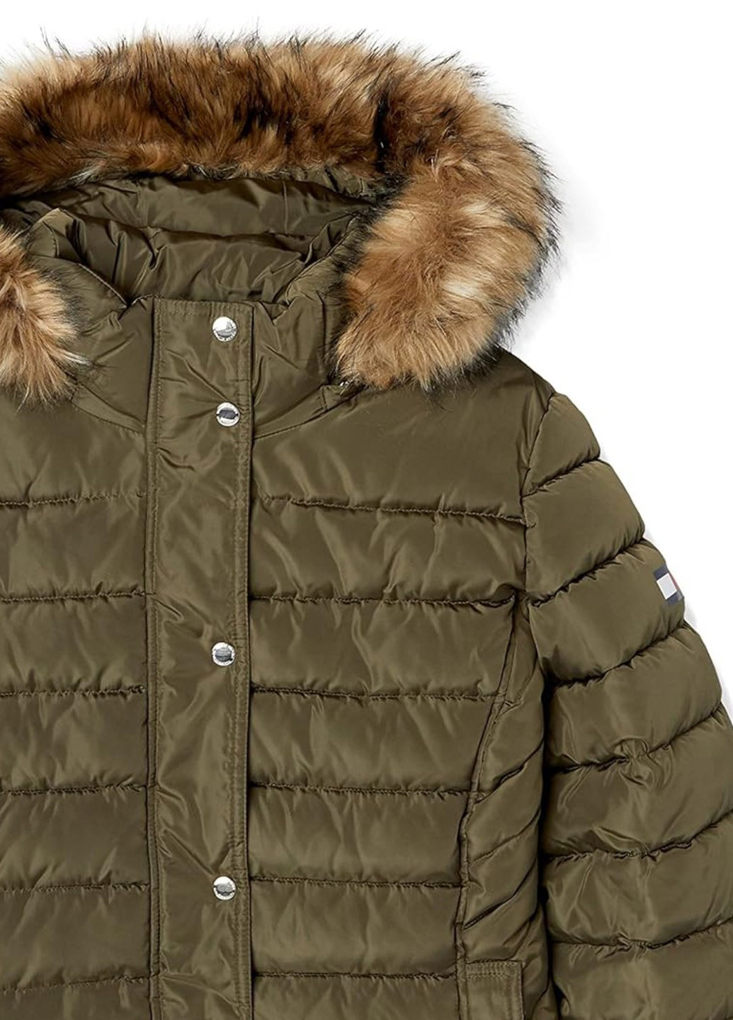 Зеленая демисезонная куртка Tommy Hilfiger