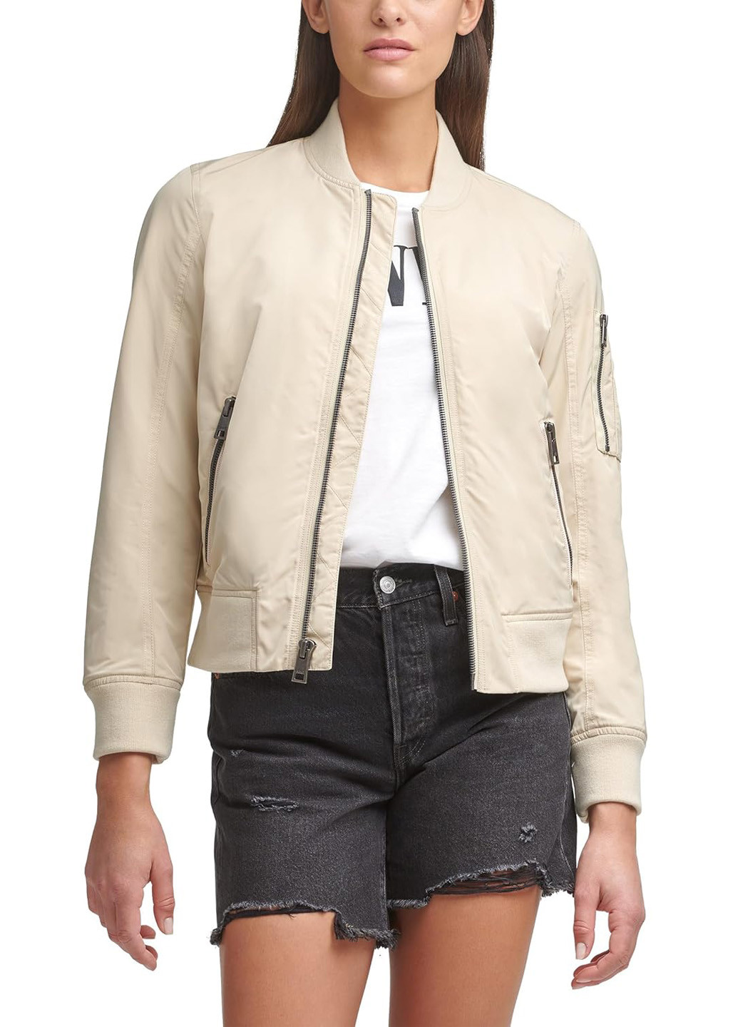 Бомбер Levi's пілот (авіатор) на блискавці (326641623)