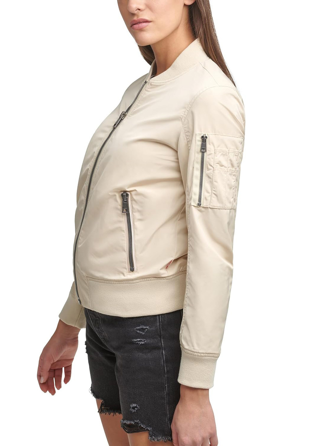 Бомбер Levi's пілот (авіатор) на блискавці (326641623)