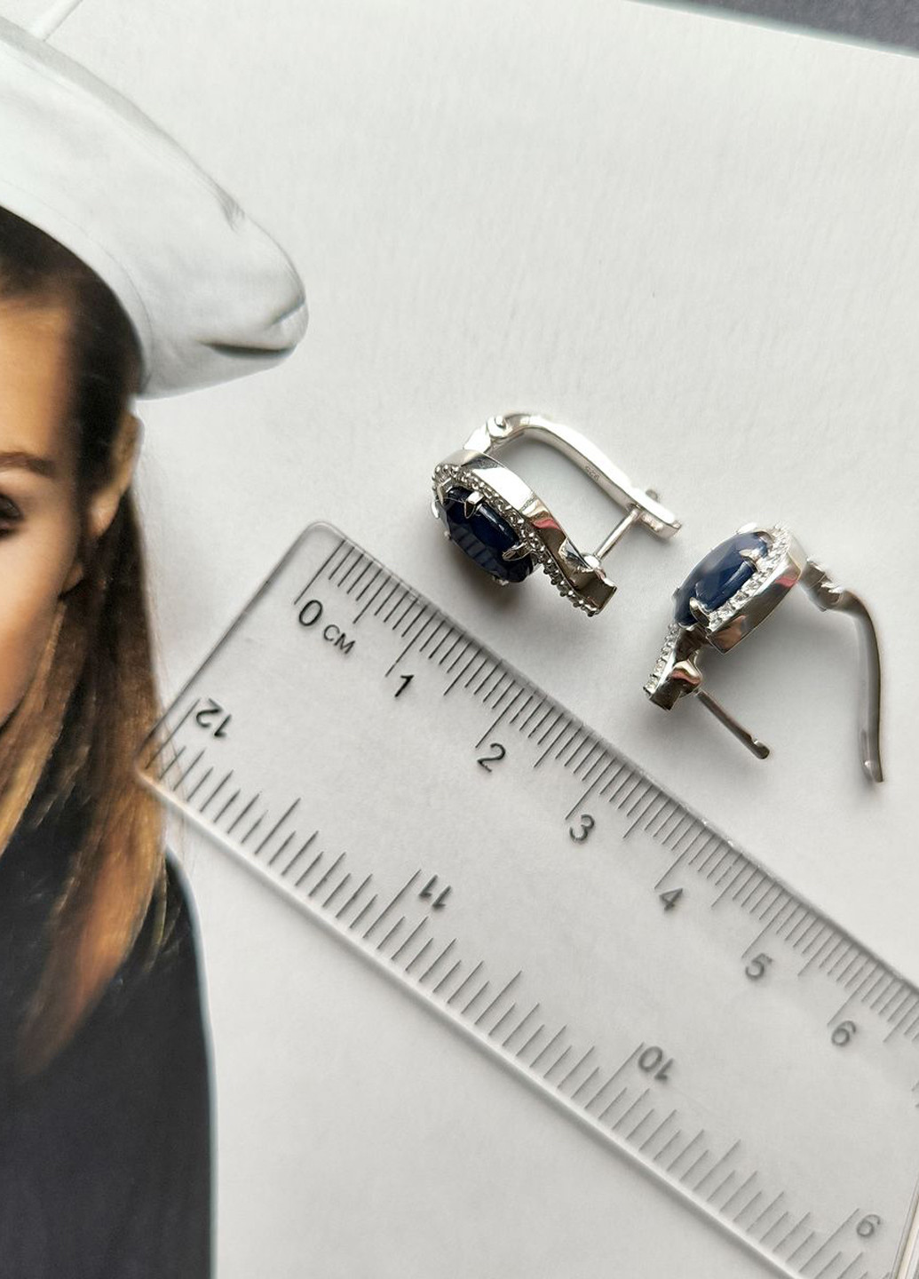 Сережки Silver Flame (317284861)