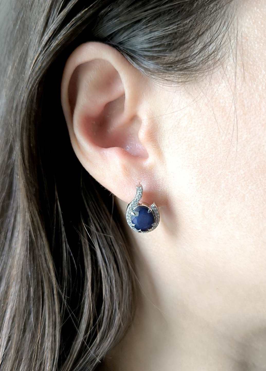 Сережки Silver Flame (317284861)