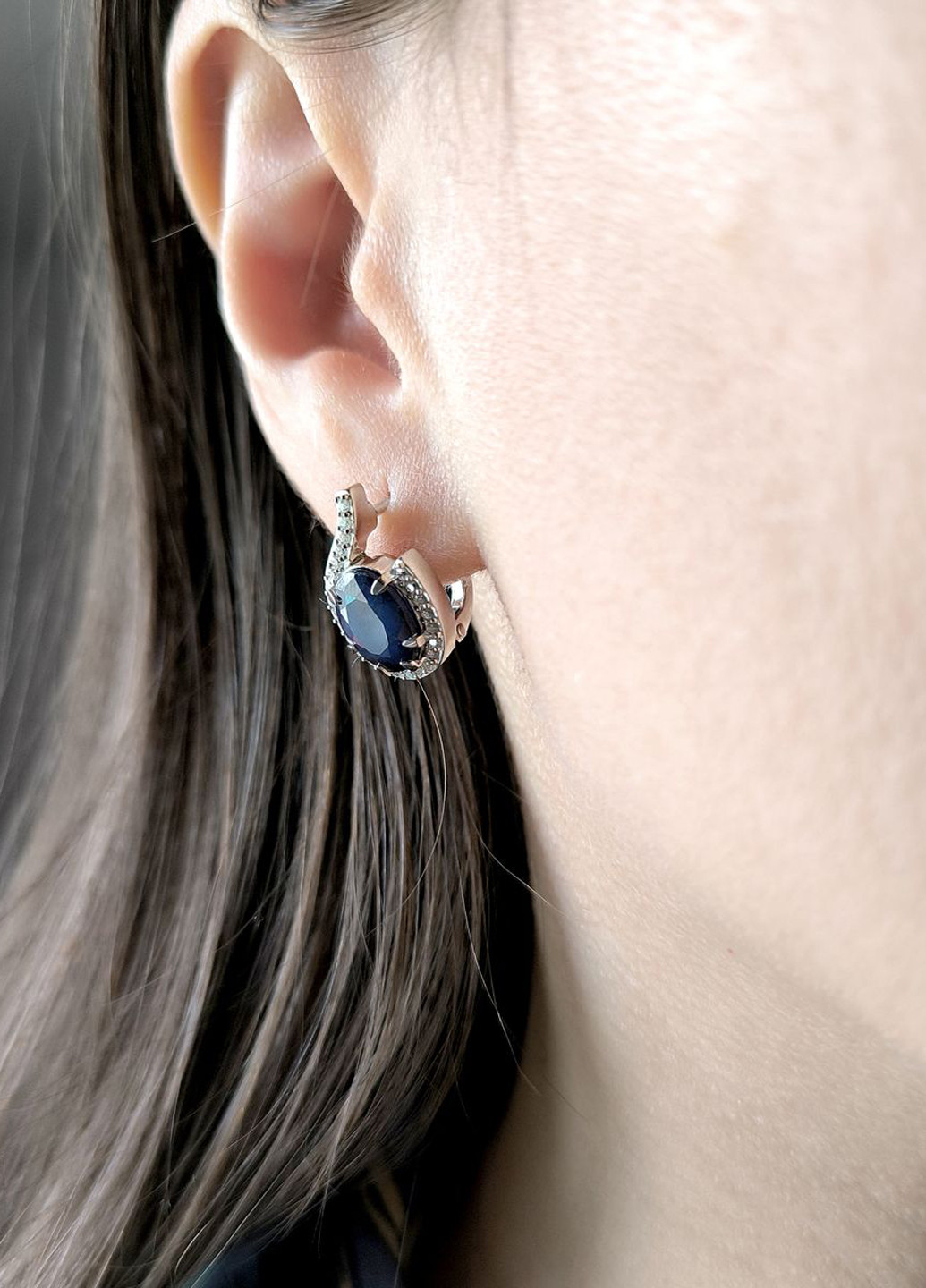 Сережки Silver Flame (317284861)