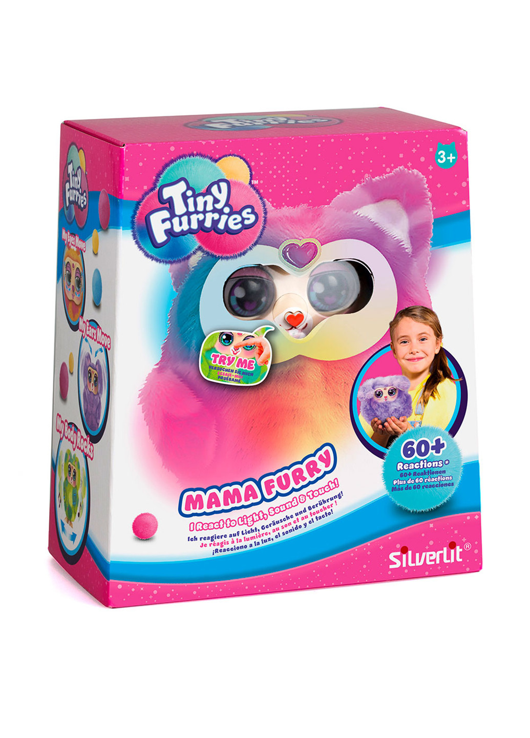 Интерактивная игрушка s2 – мама лайм Tiny Furries (170915237)