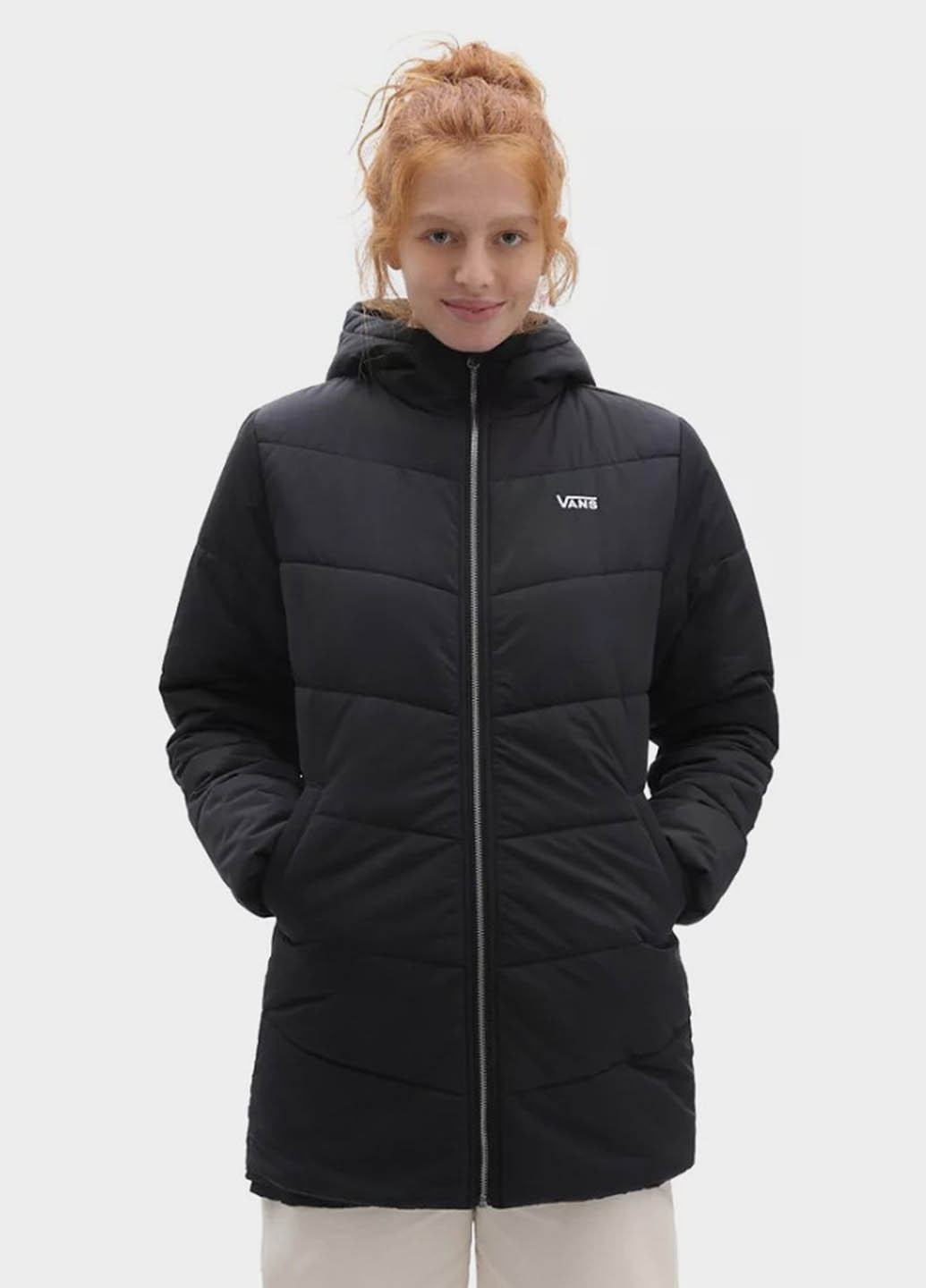 Чорна демісезонна куртка Vans