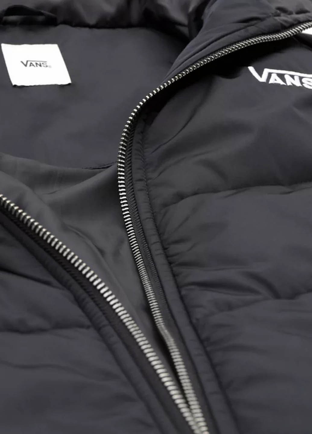 Чорна демісезонна куртка Vans