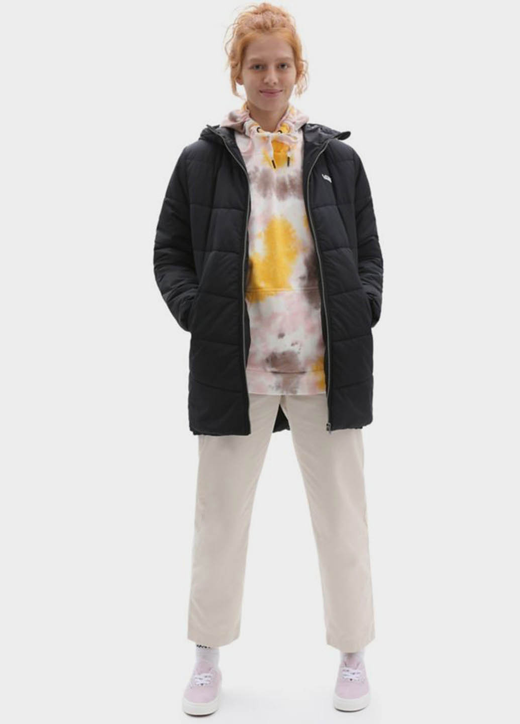 Чорна демісезонна куртка Vans