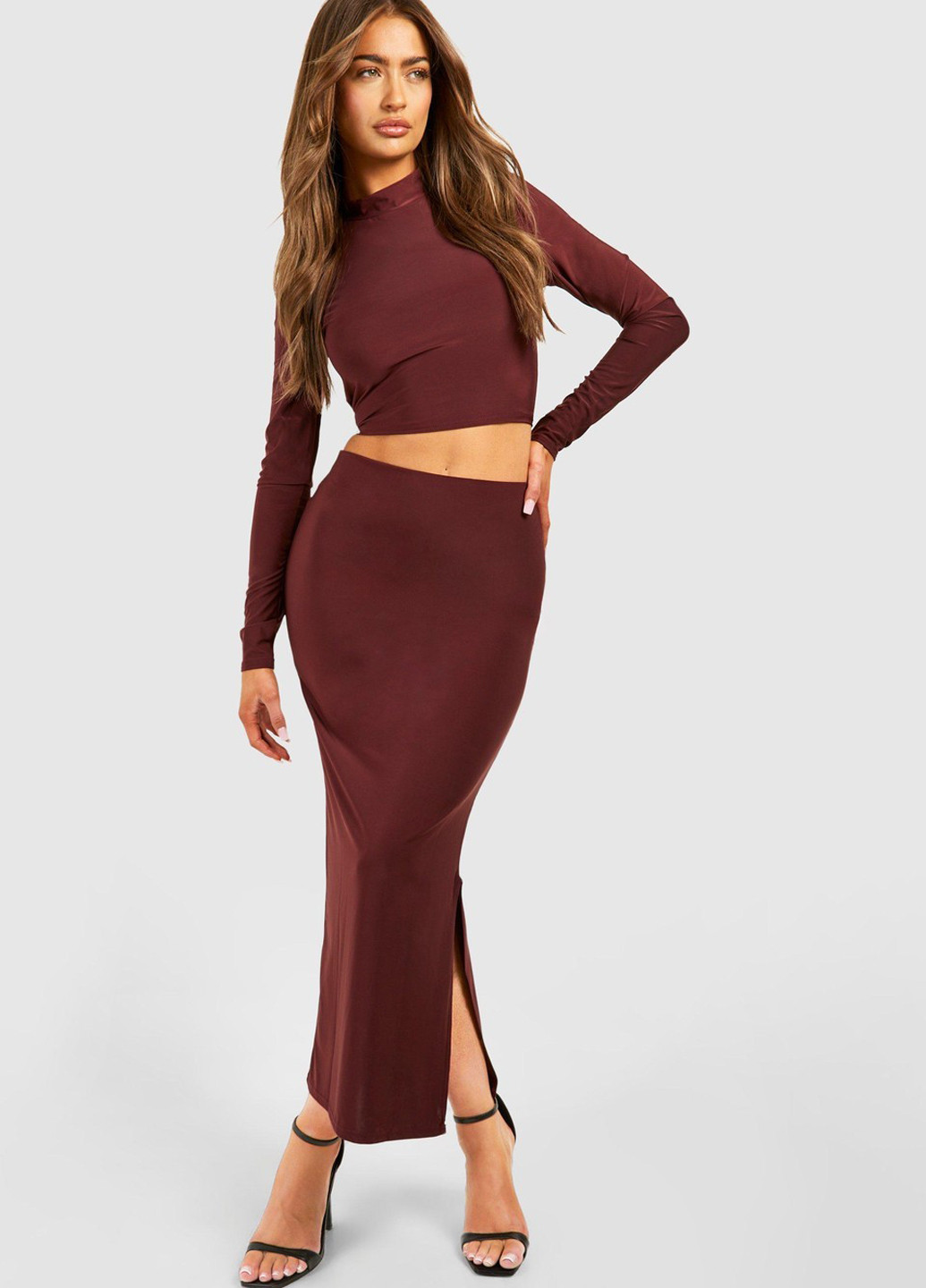 Костюм (топ, спідниця) Boohoo (316545910)