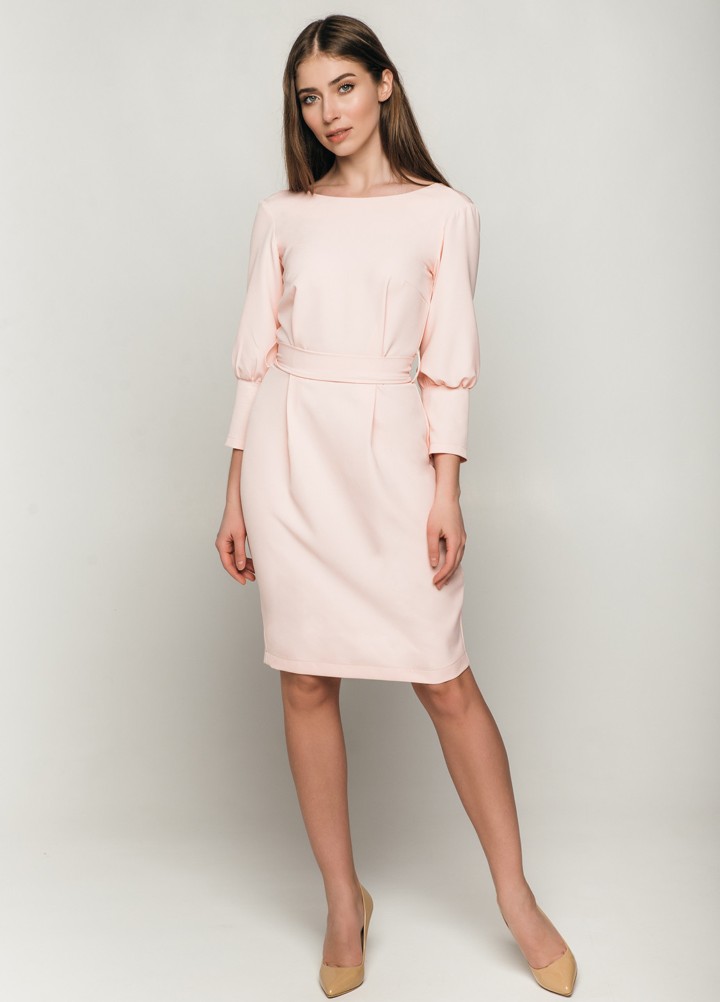 Темно-розовое кэжуал платье короткое Simply Brilliant