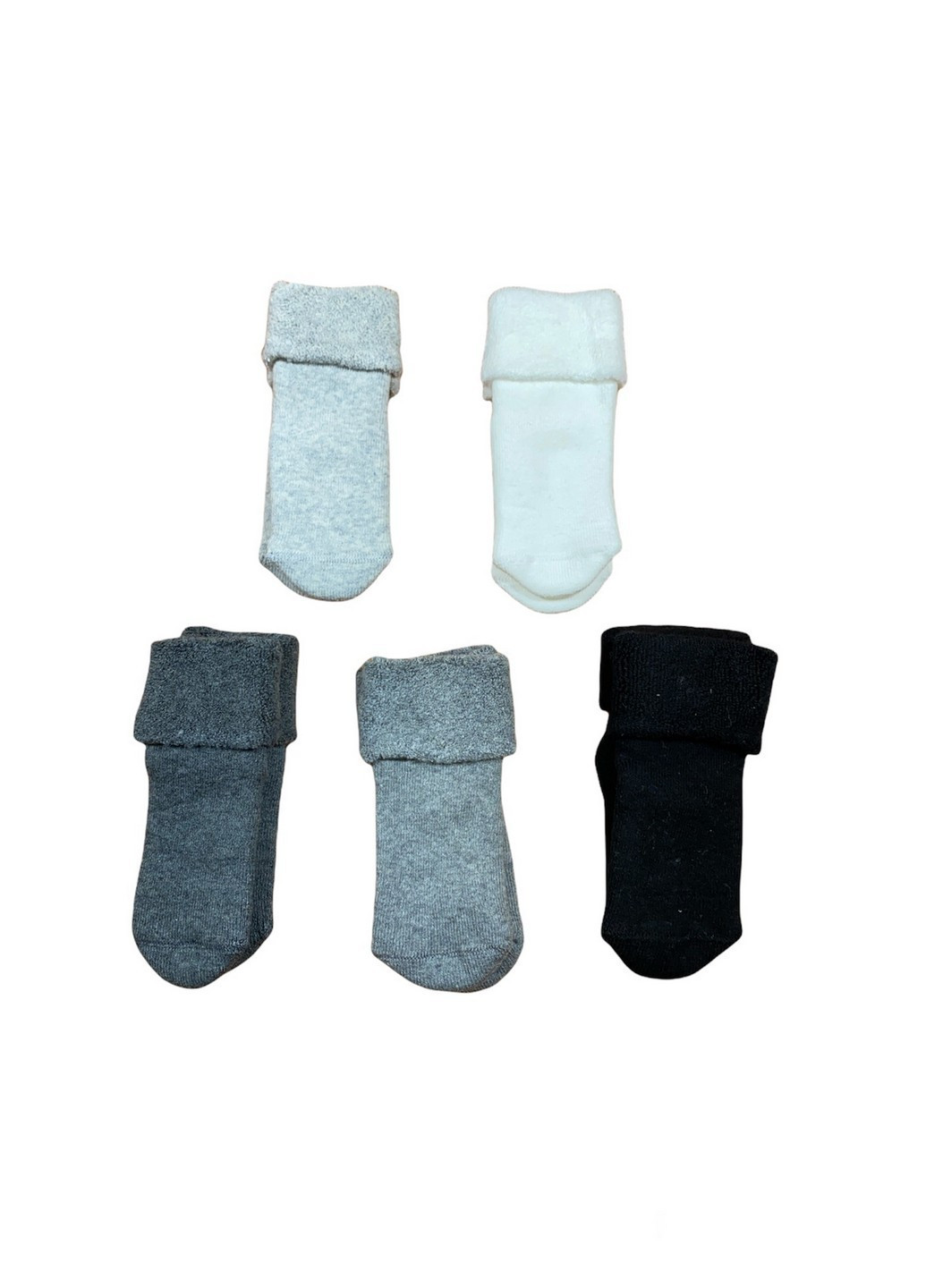 Сірі шкарпетки (5 пар) H&M демісезон (252057654)
