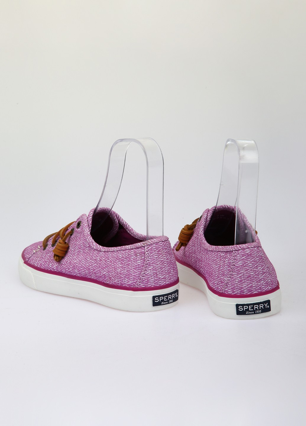Сиреневые кеды Sperry
