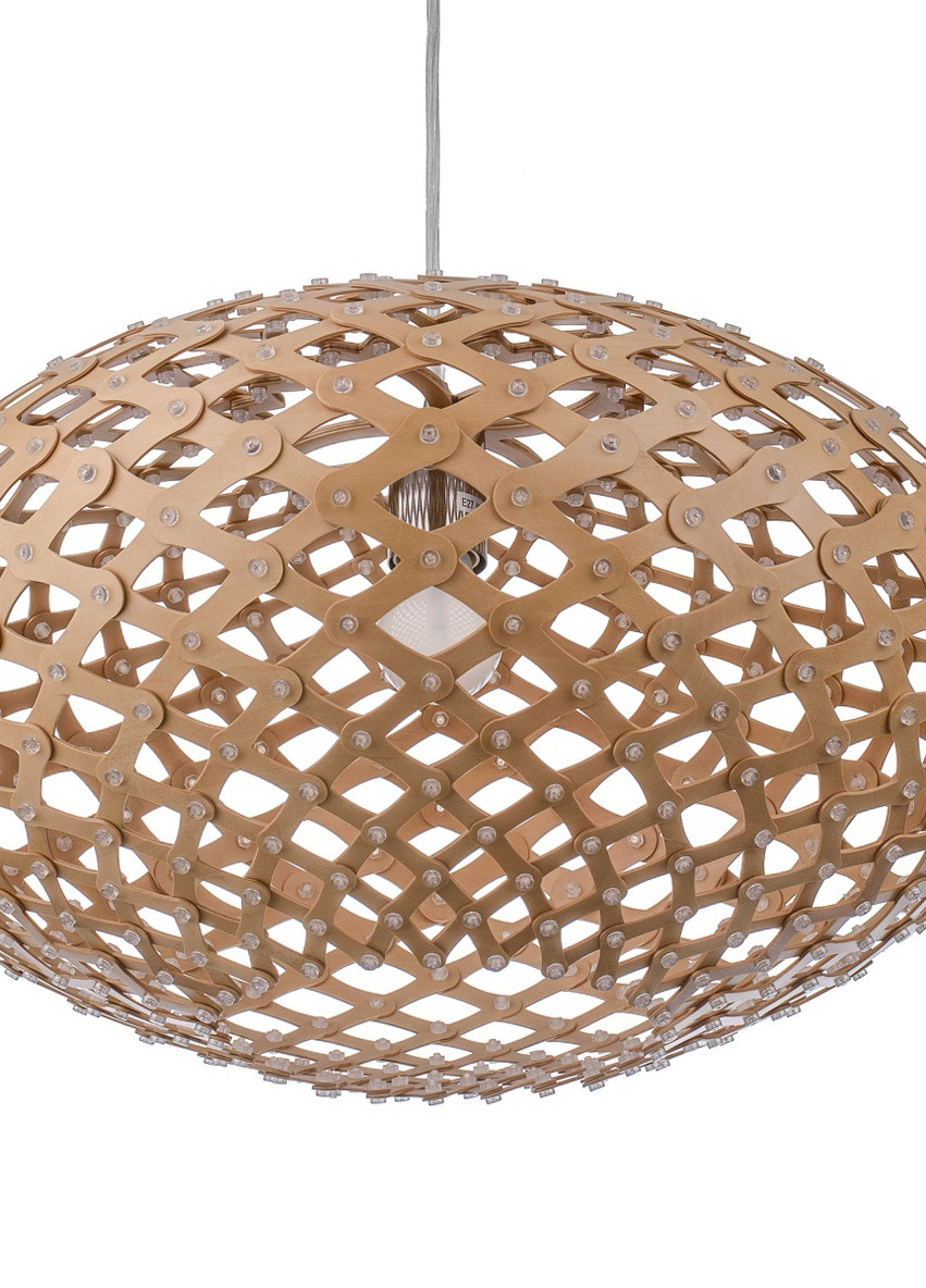 Люстра лофт дерев в спальню 'яна підвісна на один плафон KL-211S/1 E27 Brille (253887832)