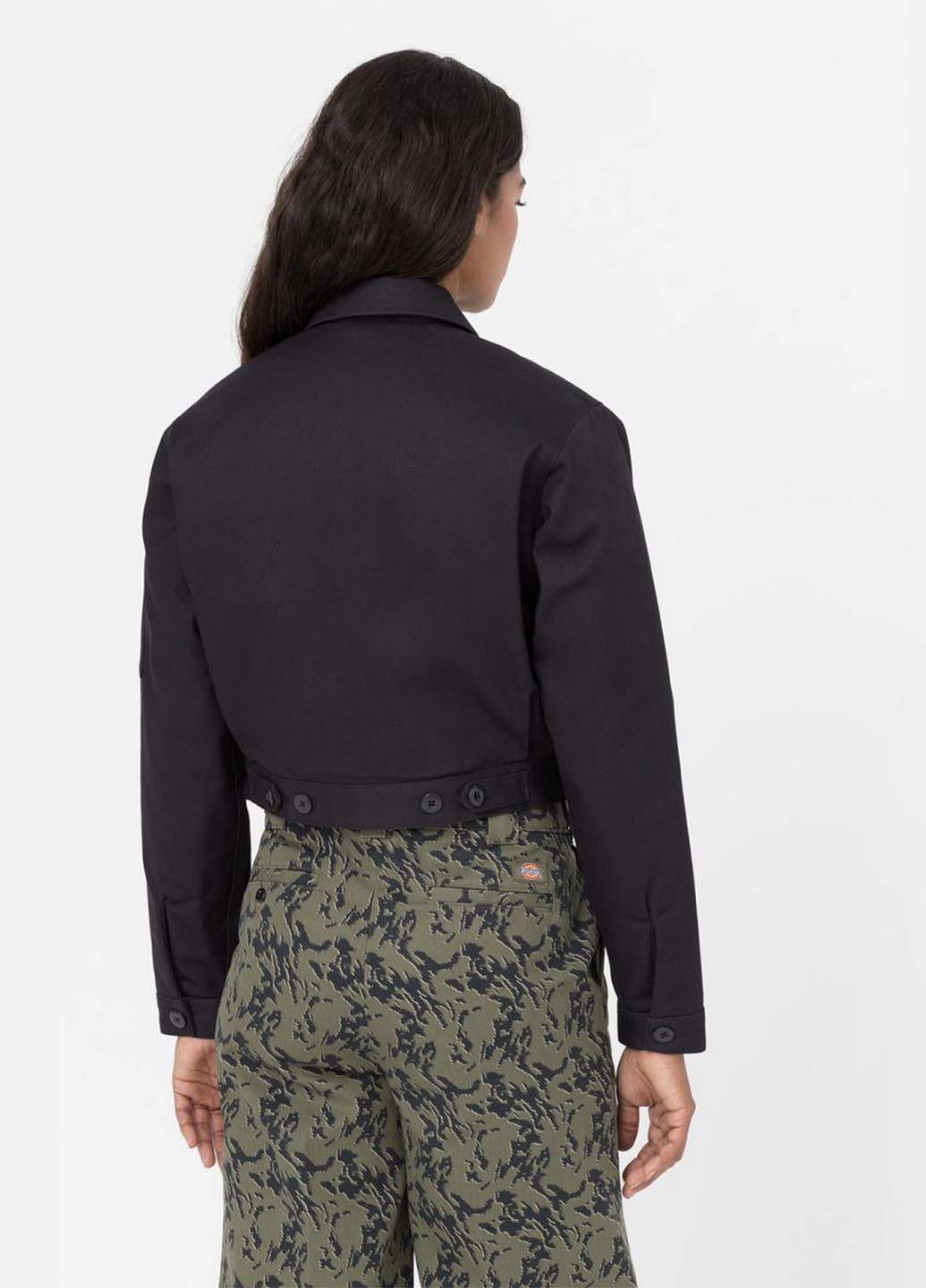 Черная демисезонная куртка Dickies