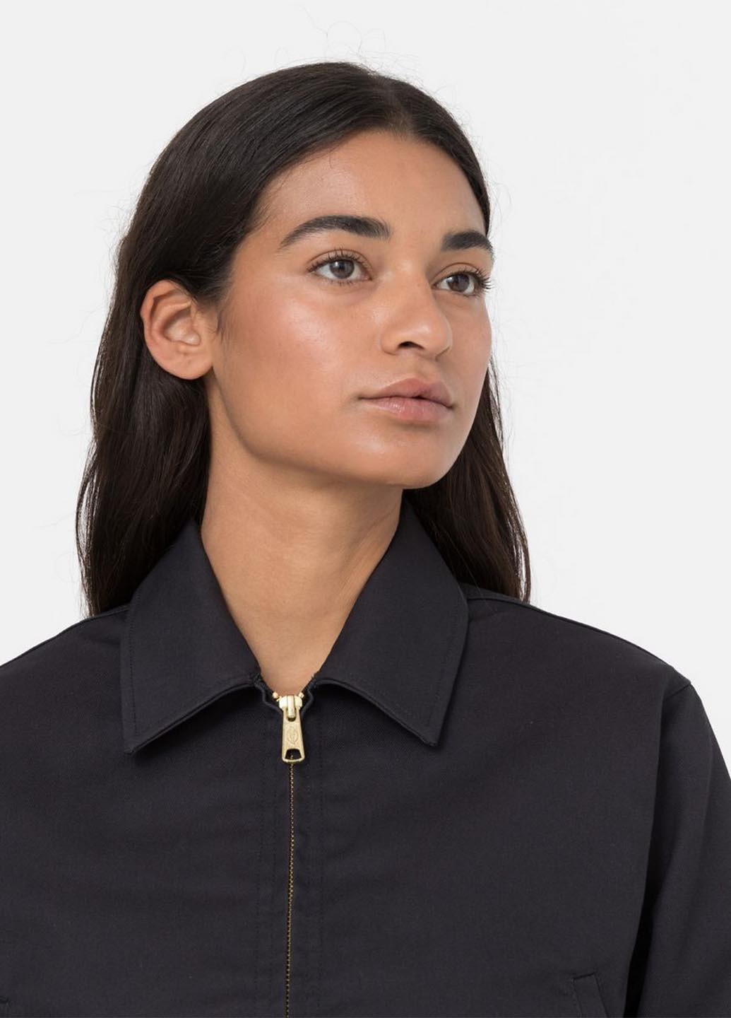 Черная демисезонная куртка Dickies