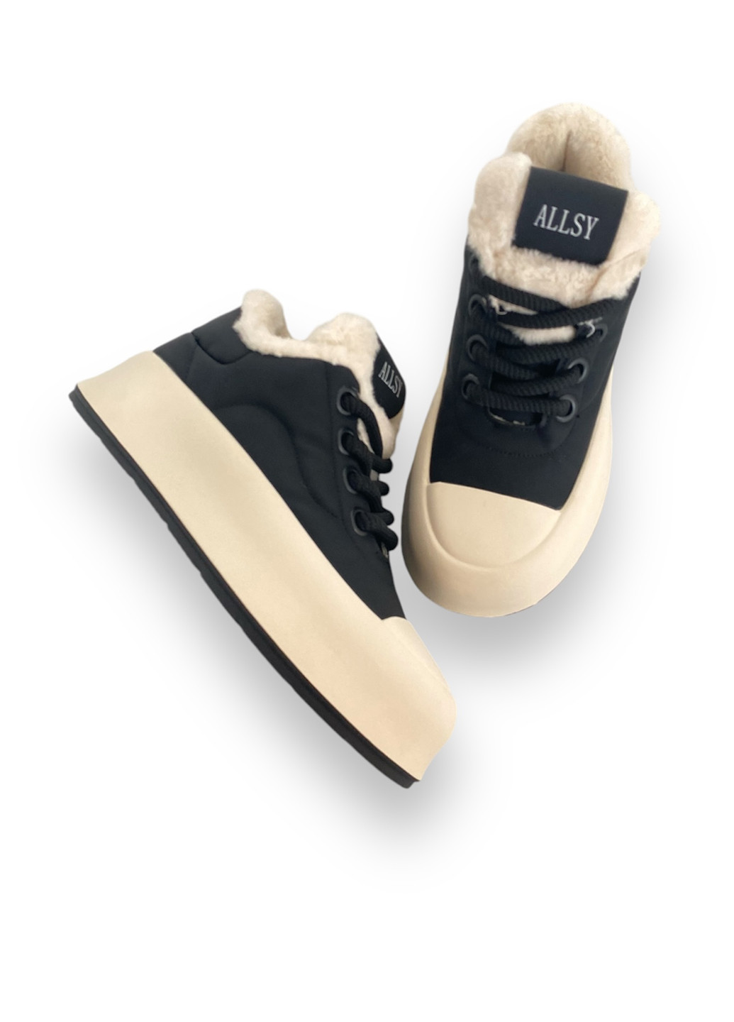 Кросівки ALLSY чорні зими (303483061)