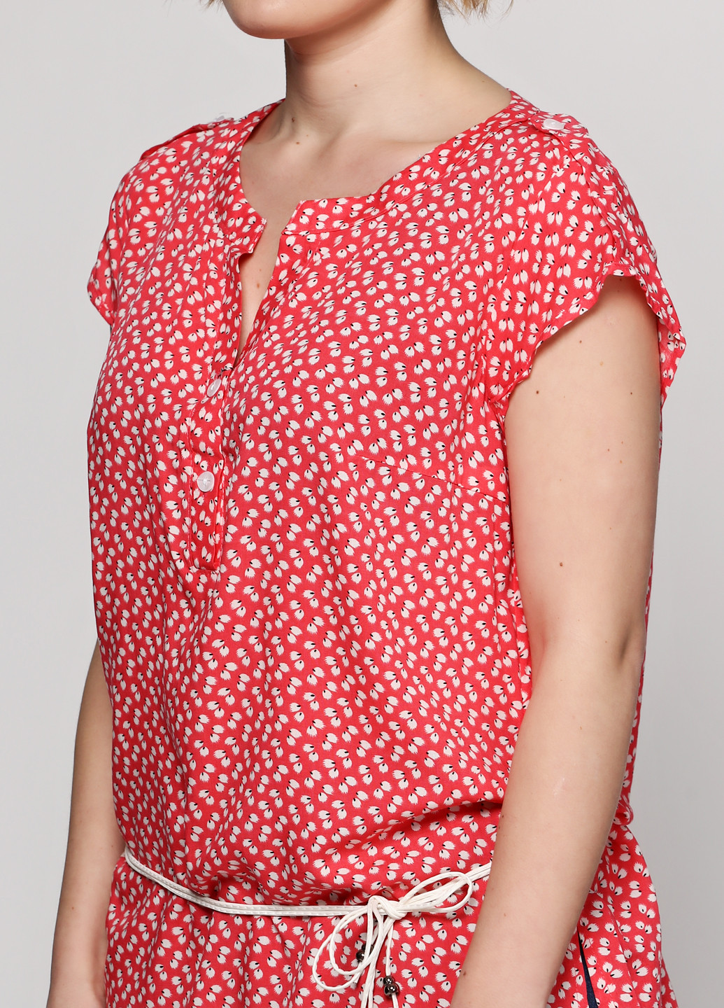 Червона літня блуза Zukat