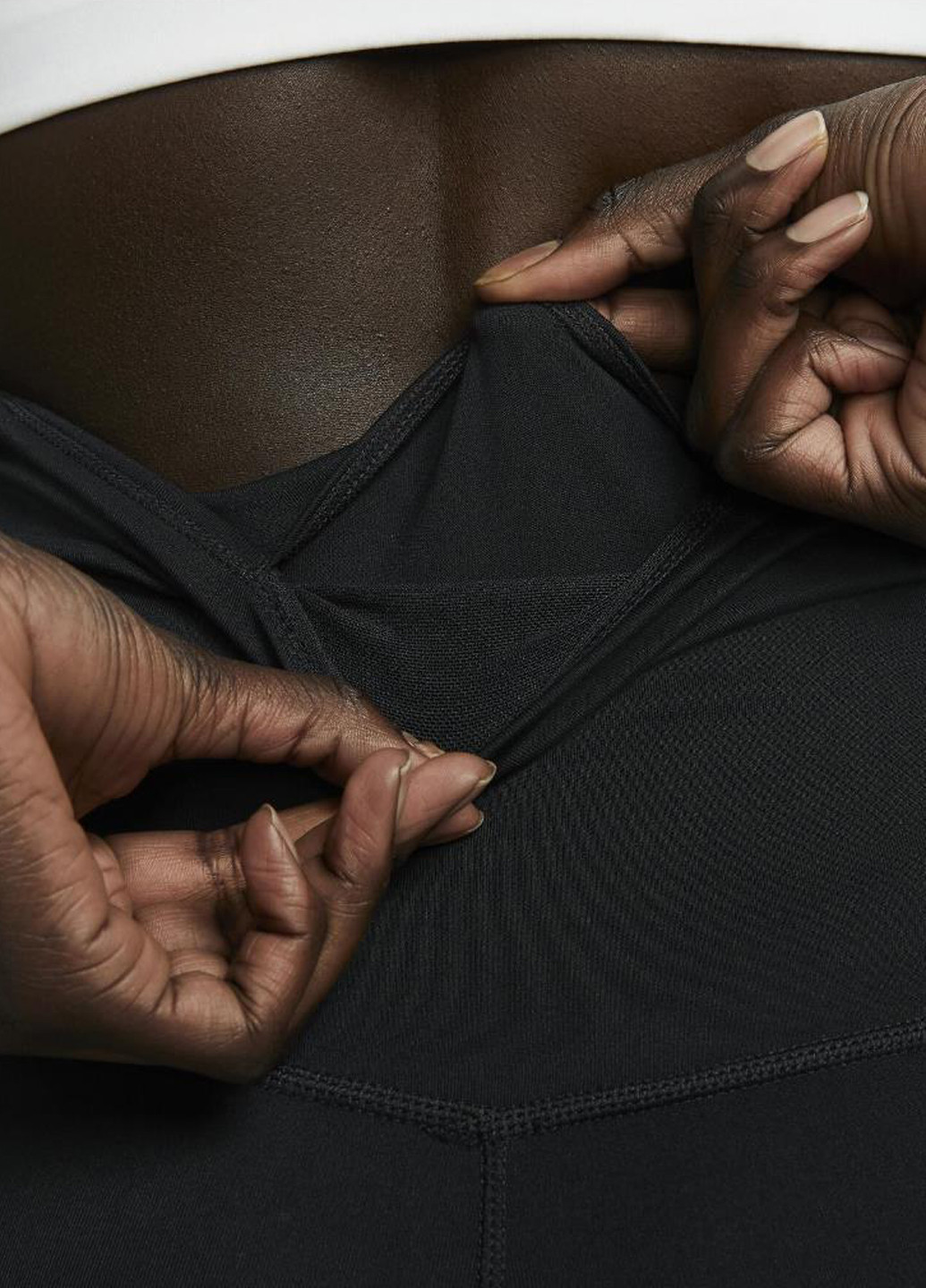 Черные демисезонные леггинсы dx0006-010 Nike