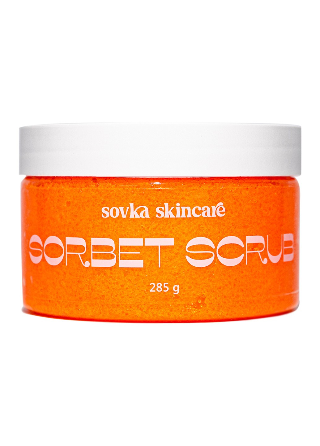 Скраб для тіла Sorbet Scrub Sweet Peaches 285 г Sovka Skincare (254197183)