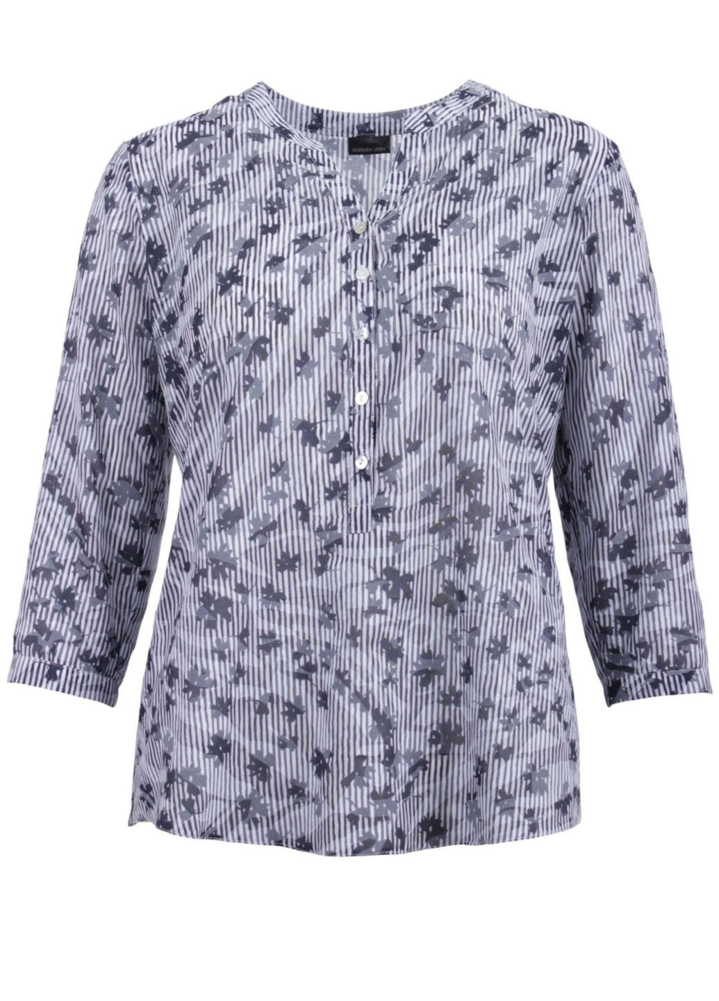 Комбинированная демисезонная блуза Barbara Lebek