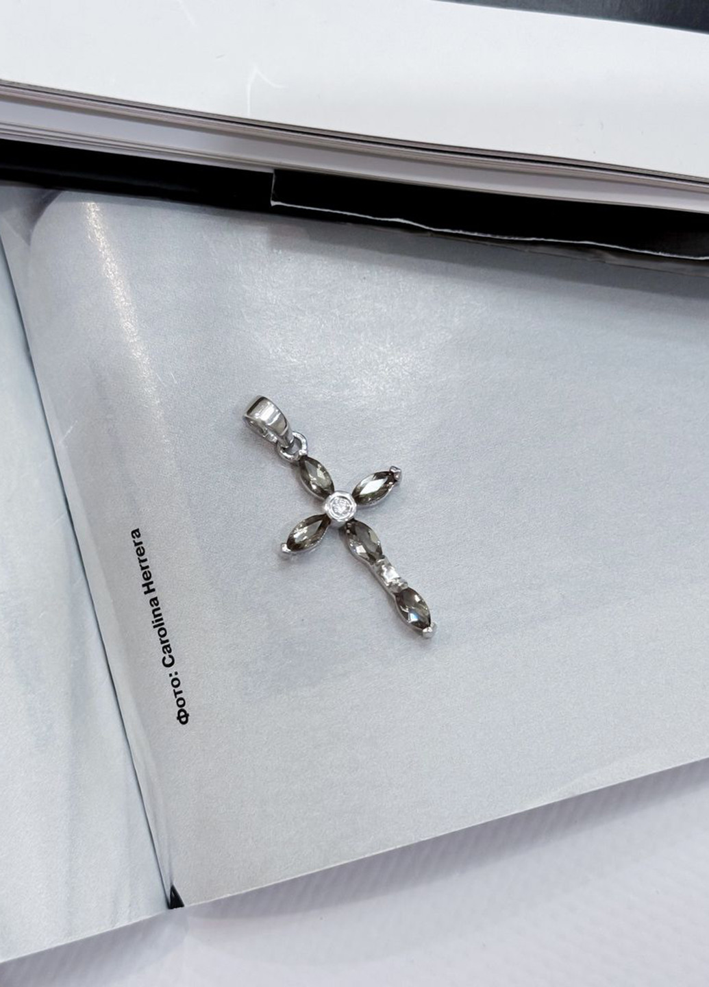 Подвеска крестик Silver Flame (307258147)