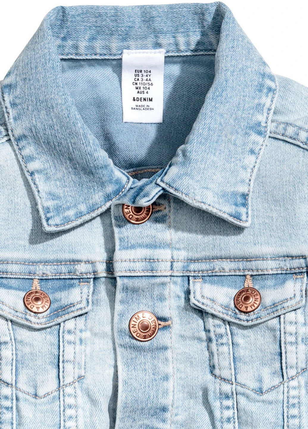 Голубая летняя куртка H&M