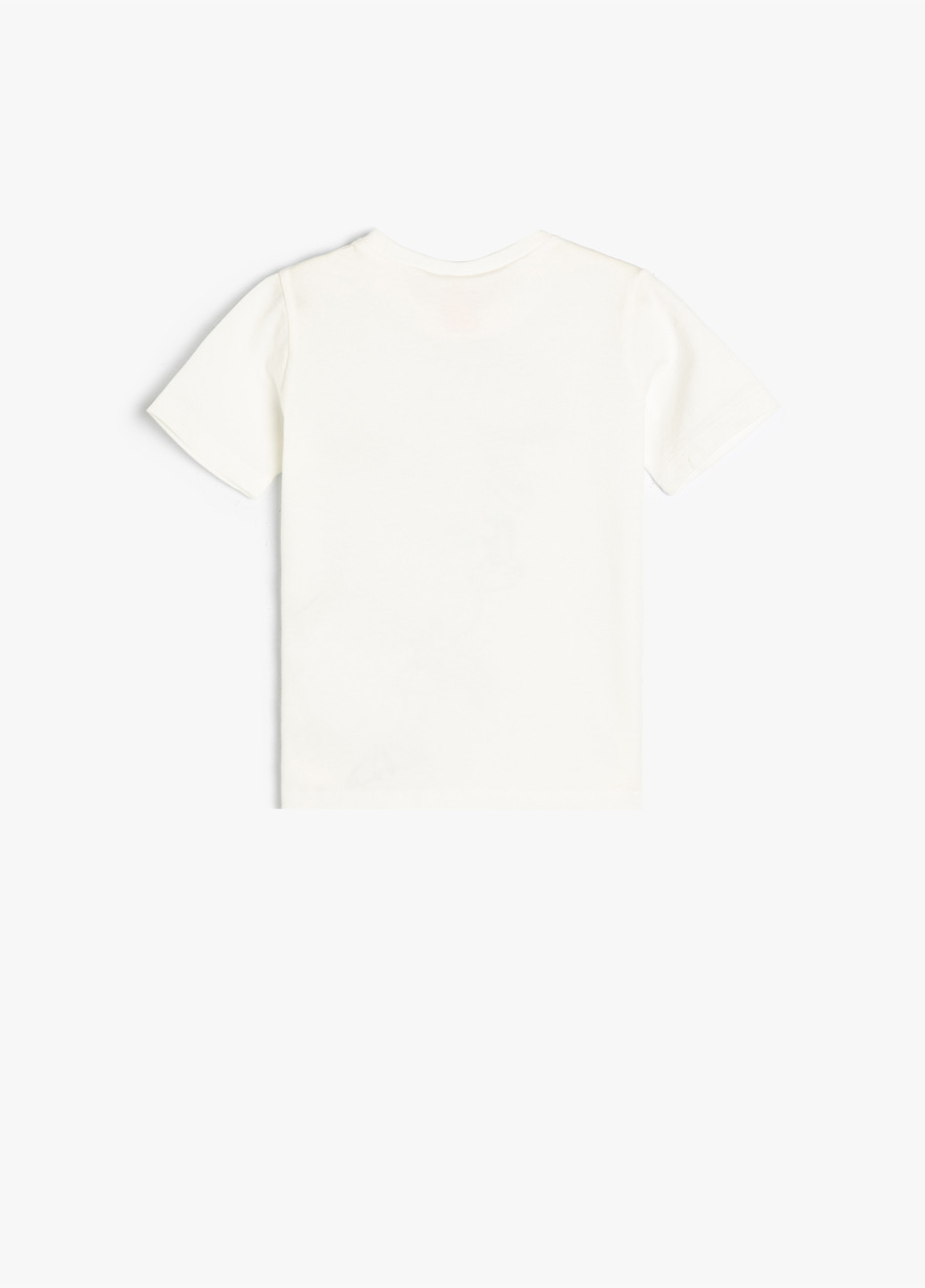 Белая летняя футболка KOTON